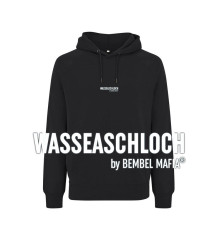 Bembel Mafia Hoodie "WASSEASCHLOCH" in schwarz Kapuzen-Sweat