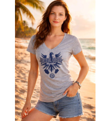 Bembel Mafia "Chapter Frankfurt Girl" T-Shirt in Grau