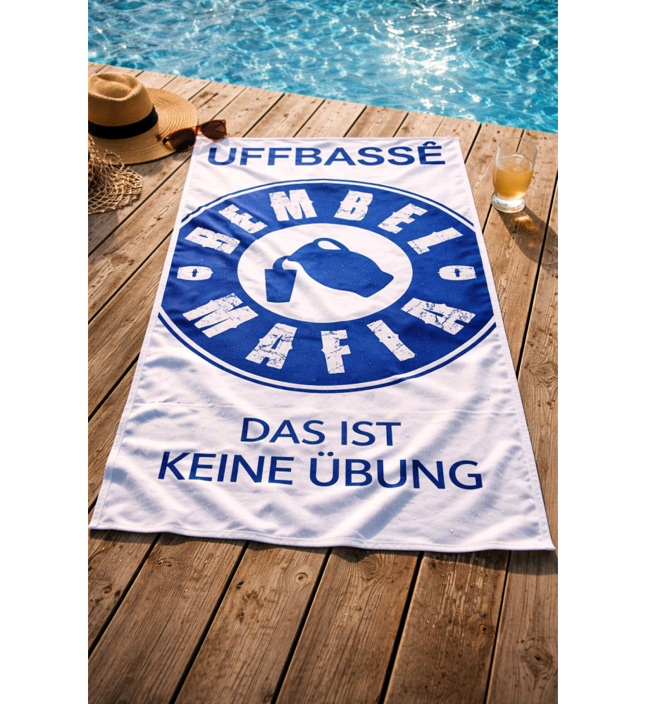 Bembel Mafia Baseball "HANDTUCH Beach Towel"