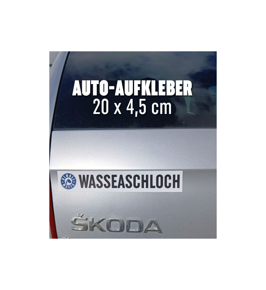 BEMBEL MAFIA WASSEASCHLOCH Auto-Aufkleber