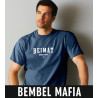 Bembel Mafia T-Shirt mit "HEIMAT" Aufdruck T-Shirt in Dunkelblau meliert