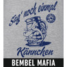 Bembel Mafia Hoodie mit "SAG NOCH EINMAL KÄNNCHEN" Aufdruck Kapuzen Sweat
