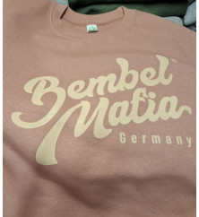 Bembel Mafia KURZ-ARM Sweat-Shirt "LOGO25" Vintage Pink