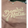 Bembel Mafia KURZ-ARM Sweat-Shirt "LOGO25" Vintage Pink