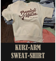 Bembel Mafia KURZ-ARM Sweat-Shirt "LOGO25" Beige