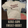 Bembel Mafia KURZ-ARM Sweat-Shirt "LOGO25" Beige