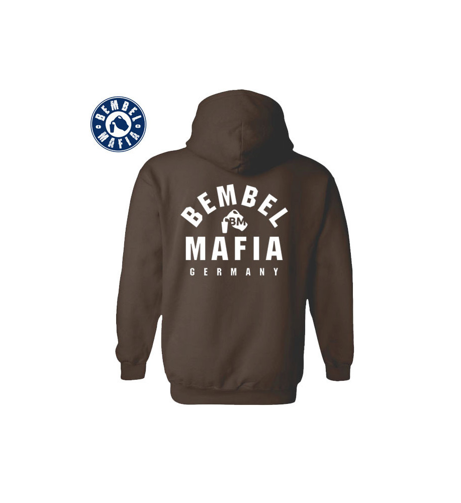 Bembel Mafia "ROCKY 2" Hoodie BROWN