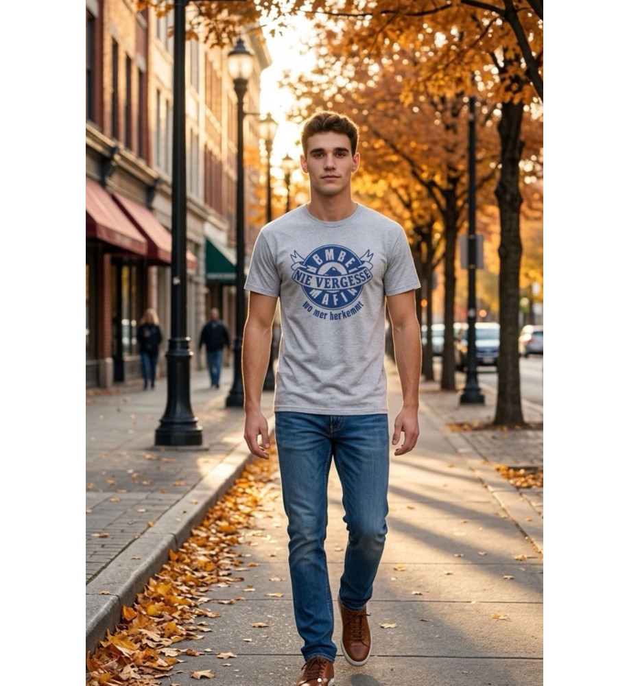 Bembel Mafia "Nie vergesse wo mer herkemmt" T-Shirt