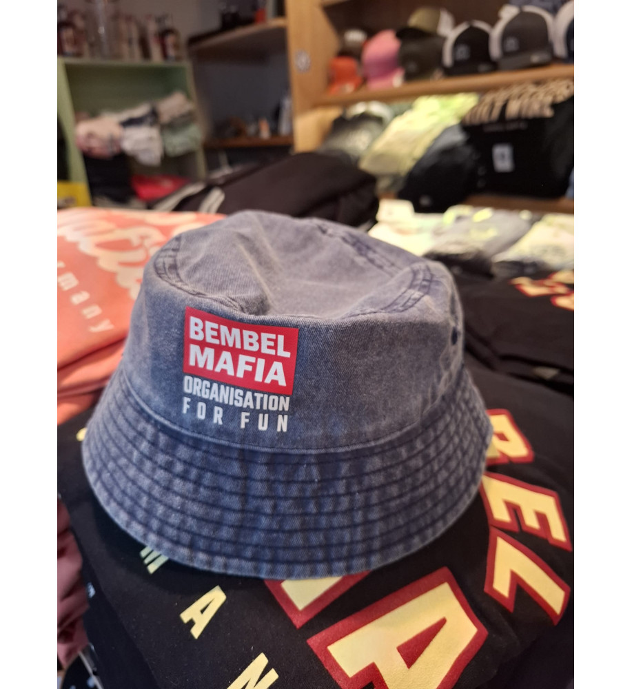 Bembel Mafia Mütze - BUCKET HAT VINTAGE - orischinal Anglerhut