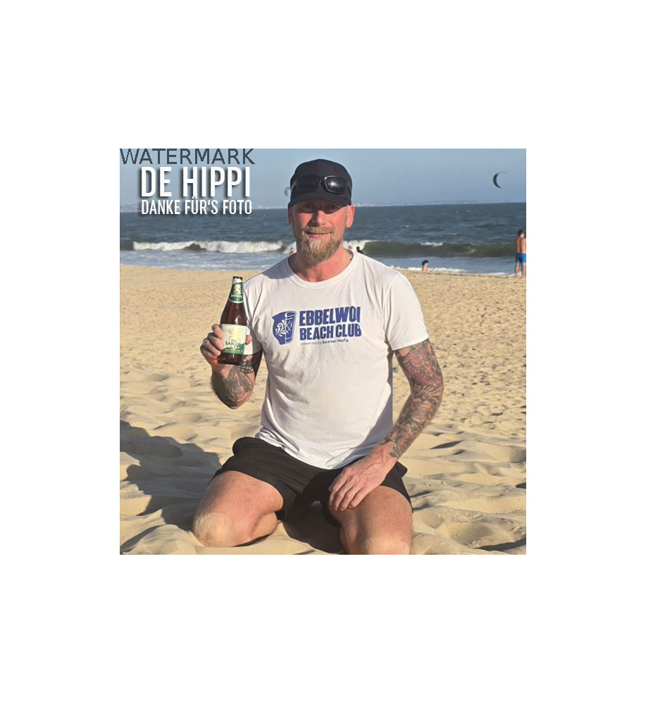 Bembel Mafia "EBBELWOI BEACH CLUB" T-Shirt in weiß