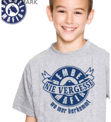 Bembel Mafia Kinder Kids mit "Nie vergesse wo mer herkemmt" T-Shirt"