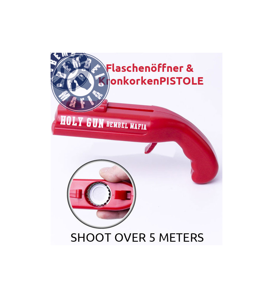 Bembel Mafia Holy Gun Flaschenöffner Pistole