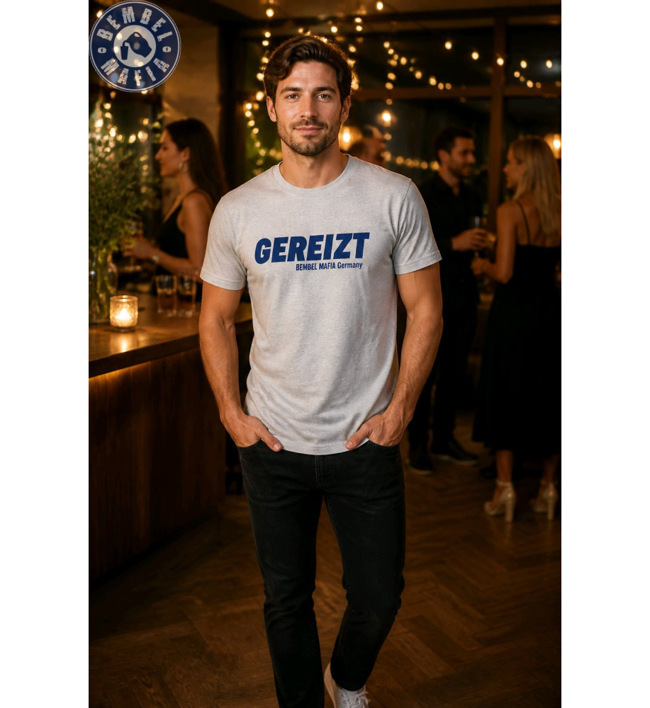 Bembel Mafia "GEREIZT" T-Shirt in Grau