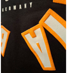 Bembel Mafia "SUPER SAILING ZIP-HOODY" mit Schaumdruck in schwarz