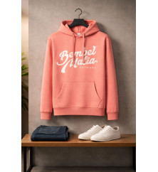 Bembel Mafia Hoodie "LOGO25" Apricot