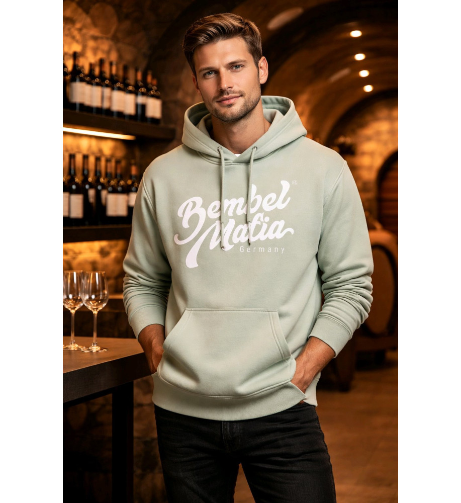 Bembel Mafia Hoodie "LOGO25" Mint