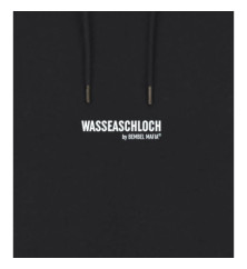 Bembel Mafia Hoodie "WASSEASCHLOCH" in schwarz Kapuzen-Sweat