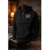 Bembel Mafia "SUPER SAILING ZIP-HOODY" mit Schaumdruck in schwarz