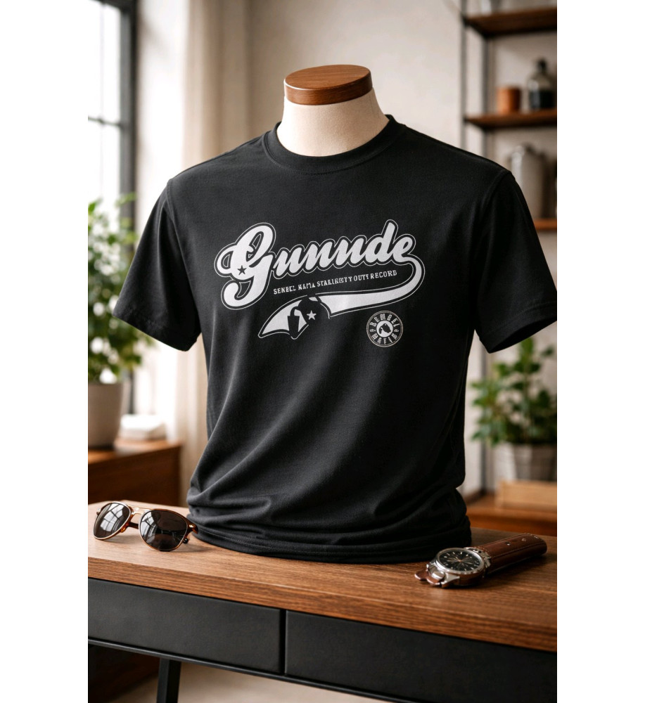 Bembel Mafia T-Shirt mit "GUUUDE" Aufdruck in schwarz!